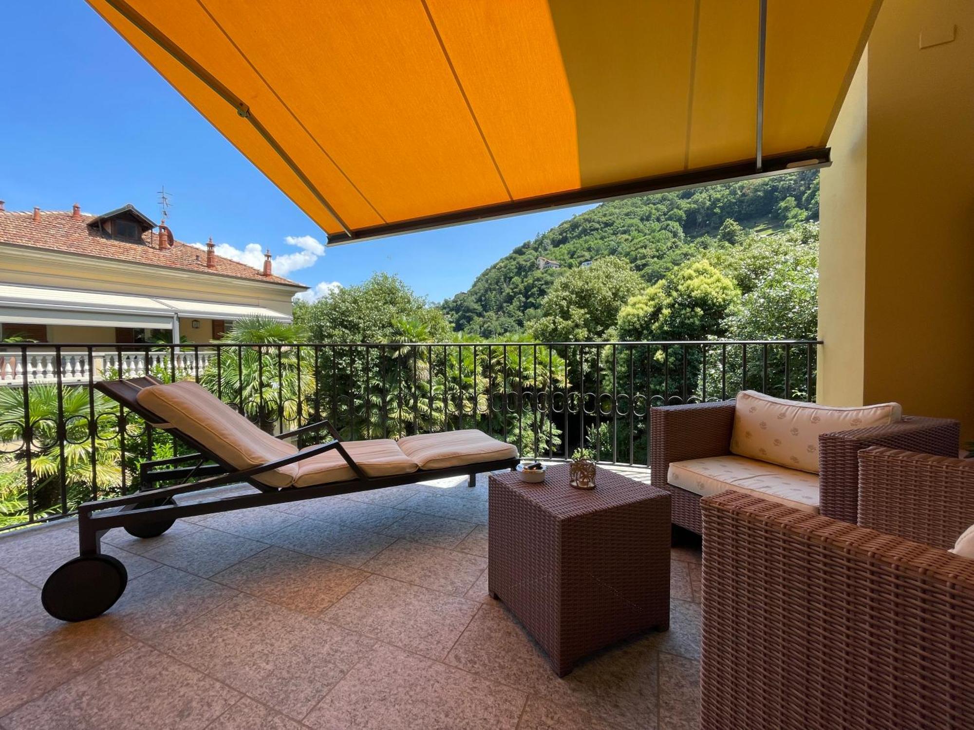 Villa Palmira Kinderfreies Hotel Cannobio Exterior foto